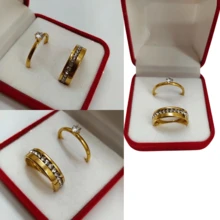 Single Ring - 金色 - 查看 4