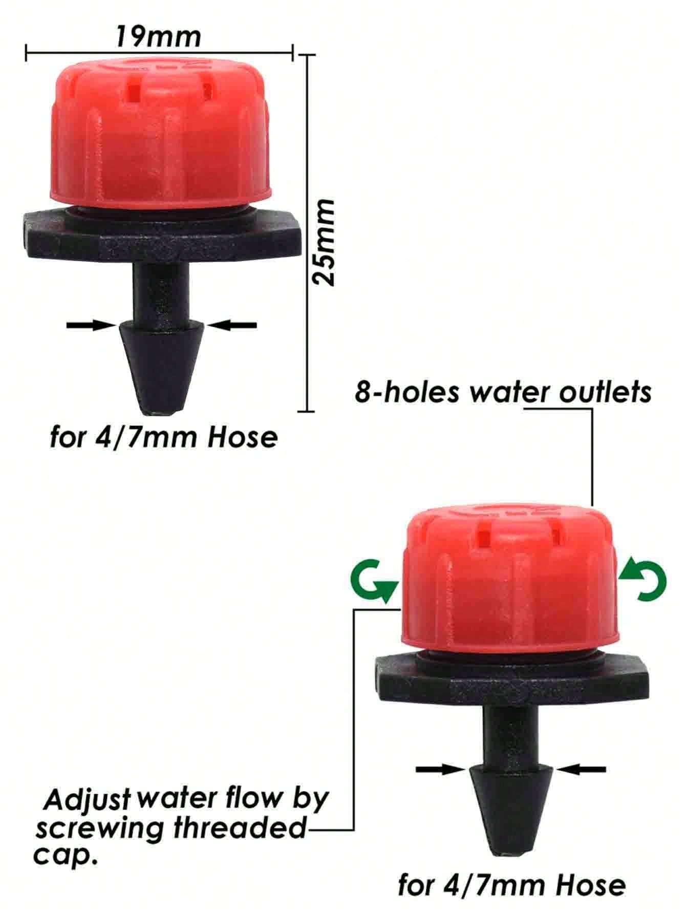 A Set Of 10m/20m/30m Garden Automatic Drip Irrigation System Kit, With