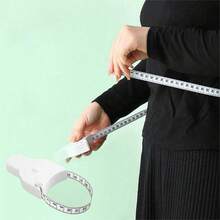 Cinta Métrica Para Medidas Corporales, Cinta Métrica Suave Retráctil Para Cintura, Brazos, Pecho Y Piernas, 1 Ud. - Blanco - Ver 8