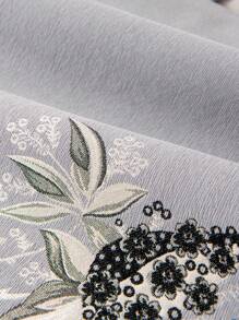 1pc Sofa Cover With Fashionable Pattern, Four Seasons Universal, Anti-Slip, Anti-Scratch, Bedroom, Living Room, Office, Furniture Protector