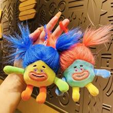 1pc Women's Plush Doraemon Keychain Pendant - Shape - View 2