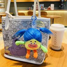 1pc Women's Plush Doraemon Keychain Pendant - Shape - View 4