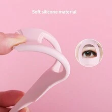 CIMACA 2 件套女士睫毛夹套装，包含睫毛夹和睫毛梳、化妆工具、睫毛修饰工具，打造美丽自然卷翘的睫毛，适合旅行、女性礼物、节日礼物 - 粉色 - 查看 10