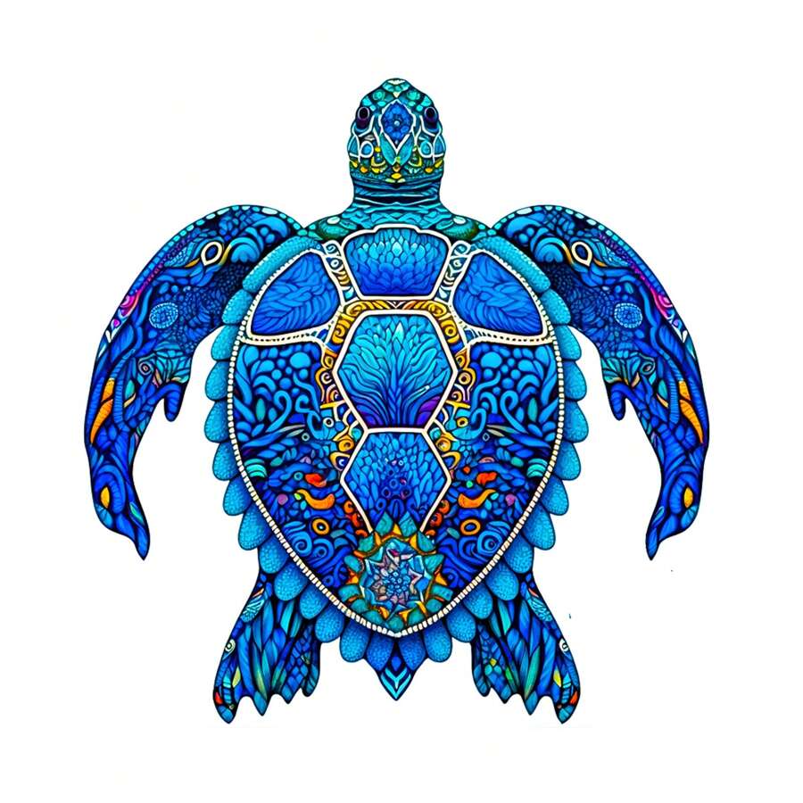 1件木製動物設計3d拼圖,教育玩具,成人房間裝飾貼紙,聖誕節感恩節禮物（可用於a3,a4和a5） - 米色 - 查看 1