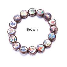 1pc Mix Picture Our Lady Virgin Mary   Medals Bracelets  Adjustable Bracelet - Multicolor - View 5