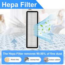 For Dreame L10s Ultra/ L10 Ultra, Replacement Parts Set Compatible With Xiaomi X10+ Robot Vacuum Cleaner With 2 Dust Bags, 1 Main Brush, 4 Mop Pads, 2 HEPA Filters, 4 Side Brushes - Quantity - View 2