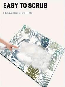 鐵質葉子圖案易於清潔餐墊，適用於家居廚房和餐廳裝飾 - 6 - 查看 6