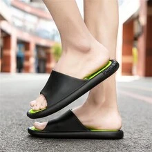 Men's & Women's Slippers Brand Unisex Indoor Outdoor Eva Slippers Non-Slip Sandals Couple Slippers - Green - View 7