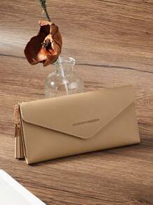 SOUTHLAND&KANGAROO Lettre Cœur et Décoration à franges Style Vintage Femme Mode Moderne Entreprise Fine Portable Polyvalente Grande Capacité Porte-Carte Crédit Fermeture Éclair Porte-Monnaie Rangement Carte Identité Argent Décontracté Parfait École Université Travail Navette Fête des Enseignants Rentrée Scolaire Anniversaire Cadeau Couple Femme Cadre Supérieur Étudiant Université Fournitures Scolaires Chambre Université Rentrée Scolaire Portefeuille Femme