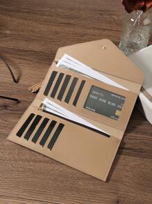 SOUTHLAND&KANGAROO Lettre Cœur et Décoration à franges Style Vintage Femme Mode Moderne Entreprise Fine Portable Polyvalente Grande Capacité Porte-Carte Crédit Fermeture Éclair Porte-Monnaie Rangement Carte Identité Argent Décontracté Parfait École Université Travail Navette Fête des Enseignants Rentrée Scolaire Anniversaire Cadeau Couple Femme Cadre Supérieur Étudiant Université Fournitures Scolaires Chambre Université Rentrée Scolaire Portefeuille Femme