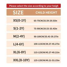 1件/2双/套儿童基础款打底裤女童春秋连体裤袜，夏季款幼儿简约款女童薄款紧身裤，宝宝幼儿打底裤袜 - 白色 - 查看 7