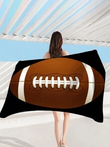 1pc Beach Towel / Bath Towel - Multicolor - View 1