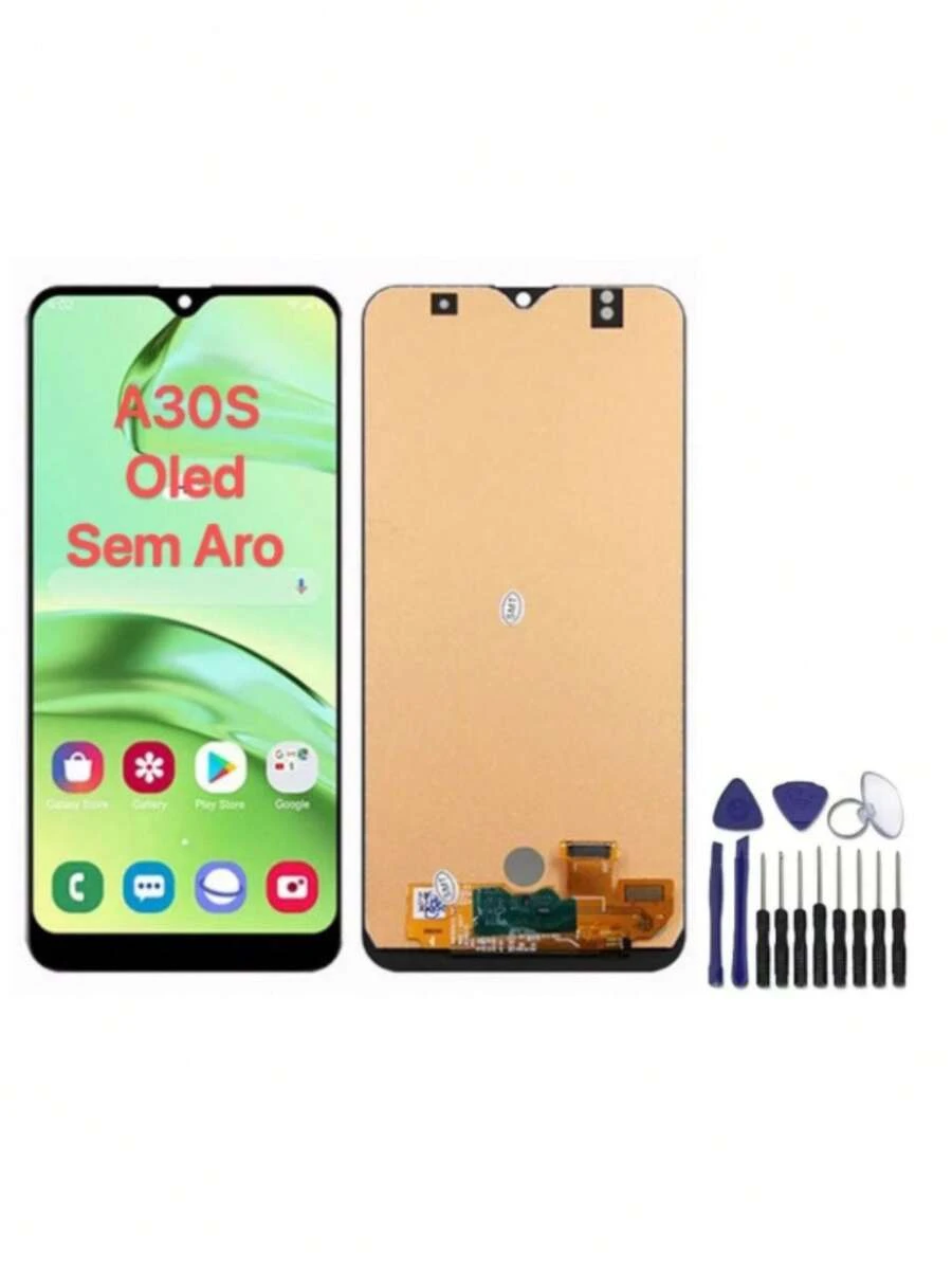 Mobile Phone LCD Screens - Tela Oled Sem Aro Preto + Chaves - 查看 1