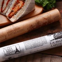 1入家用吸油烘焙＆烤肉紙,用於烤箱、蛋糕、矽膠、不粘雙面 - 棕色 - 查看 5