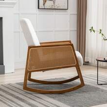 Comfortable Rocking Chair For Living Room - Beige - View 7
