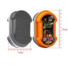 Giày Đánh bóng & Chải Bọt biển Bộ dụng cụ - Không màu Đối với Da Giày dép , Giày Sáp , Da đen Dầu xả - Trong sáng - Xem 7