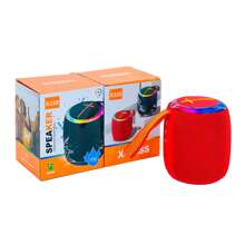 Portable Bluetooth Speaker Usb Sd Fm Rgb Wireless Speaker - Red - View 6