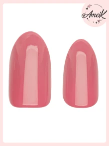 Unha Postiça Autocolante imPress Amendoada - Kiss New York - Rosa empoeirado - Visão 2