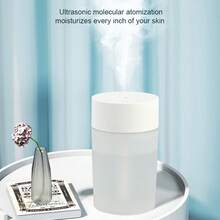 氛圍燈usb加濕器小型迷你臥室家用汽車辦公室空氣調節器房間香薰擴散器 - 粉色 - 查看 9