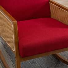 Comfortable Rocking Chair For Living Room - Red - View 5