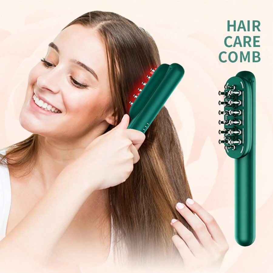 Electric Scalp Massager & Hair Follicle Stimulator Comb With Multiple Functions SHEIN USA