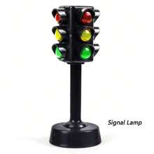 1个/2个/3个/5个迷你交通灯模型 - 塑料信号灯，适合早教/新年礼物 - 彩色 - 查看 5