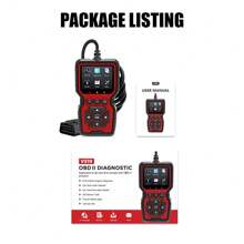 V519 客製化通用汽車 Obd Ii 診斷掃描器汽車故障檢測儀診斷掃描儀 - 紅色 - 查看 9