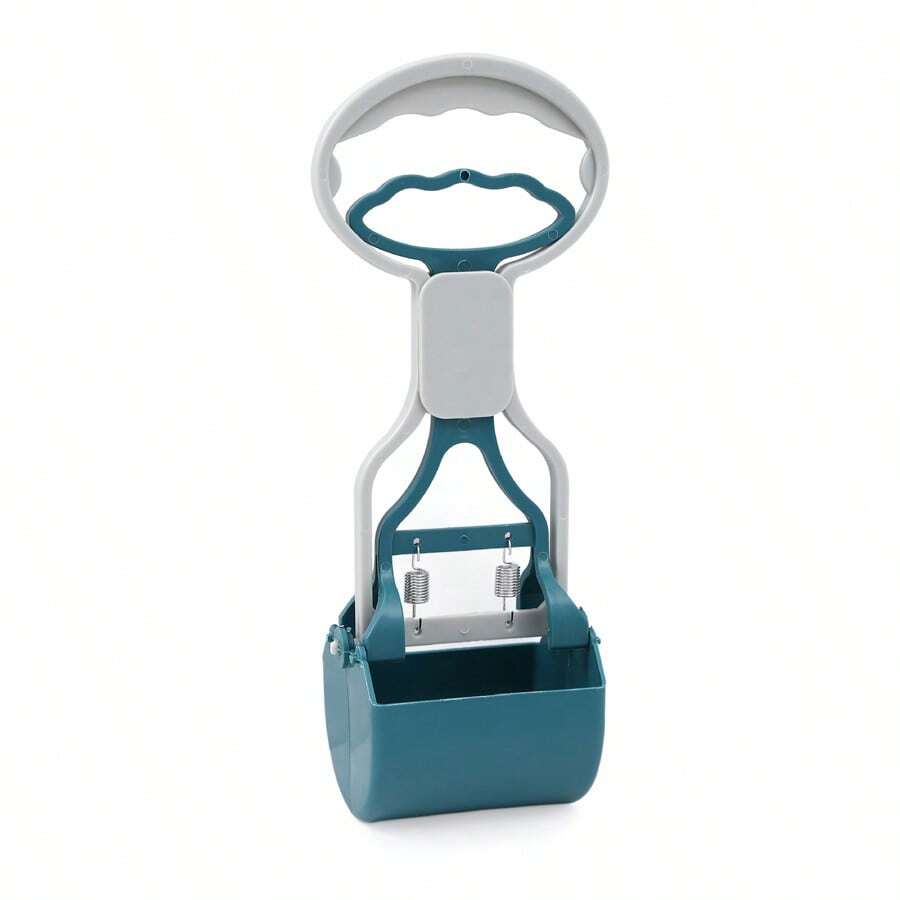 1入長柄狗和貓便便勺子,適用於室內清潔寵物廢物清除工具,寵物用品 - 墨綠色 - 查看 1