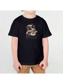 Young Boys Shirts - 黑色 - 查看 2