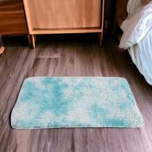Alformbra decorativa, tapete afelpado - Celeste - Ver 3