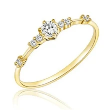 1 Miếng Thời trang Sành điệu Nhẫn Với 7 Nhỏ bé Dát Tinh tế Nhẫn đính hôn , Quà tặng tốt nhất Đối với phụ nữ - Cô - Xem 21