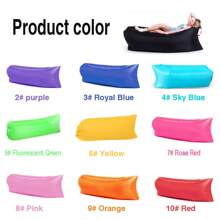 AlphaBeing Inflatable Lounger - Best Air Lounger Sofa For Camping, Hiking - Ideal Inflatable Couch For Pool And Festivals - Perfect Inflatable Beach Chair For Adults Camping Stuff - Multicolor - View 3