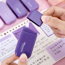6入組漸層紫色修正帶,學生書寫修正的簡約時尚文具 - 彩色 - 查看 4