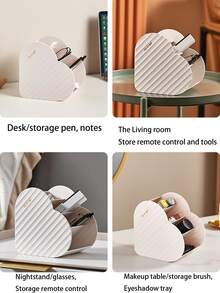 1 Love Hộp trữ , Bàn trang điểm Trong suốt Lưới Bút chì lông mày Và Son môi Sắp xếp Hộp , Hộp lưu trữ phòng tắm , Văn phòng Bàn làm việc Ngăn đựng bút chì Hộp trữ , - Màu xanh lá cây đậm - Xem 6