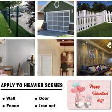 1pc Valentine'S Day Wooden Heart Pendant Decoration, Perfect For Romantic Dinner, Bar, Bedroom, Party, Festival And Gift Giving (Comes With A Rope) - Pink - View 6