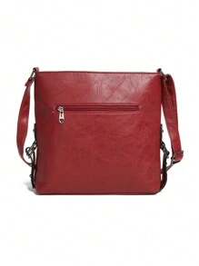 Women Crossbody - 紅色 - 查看 2