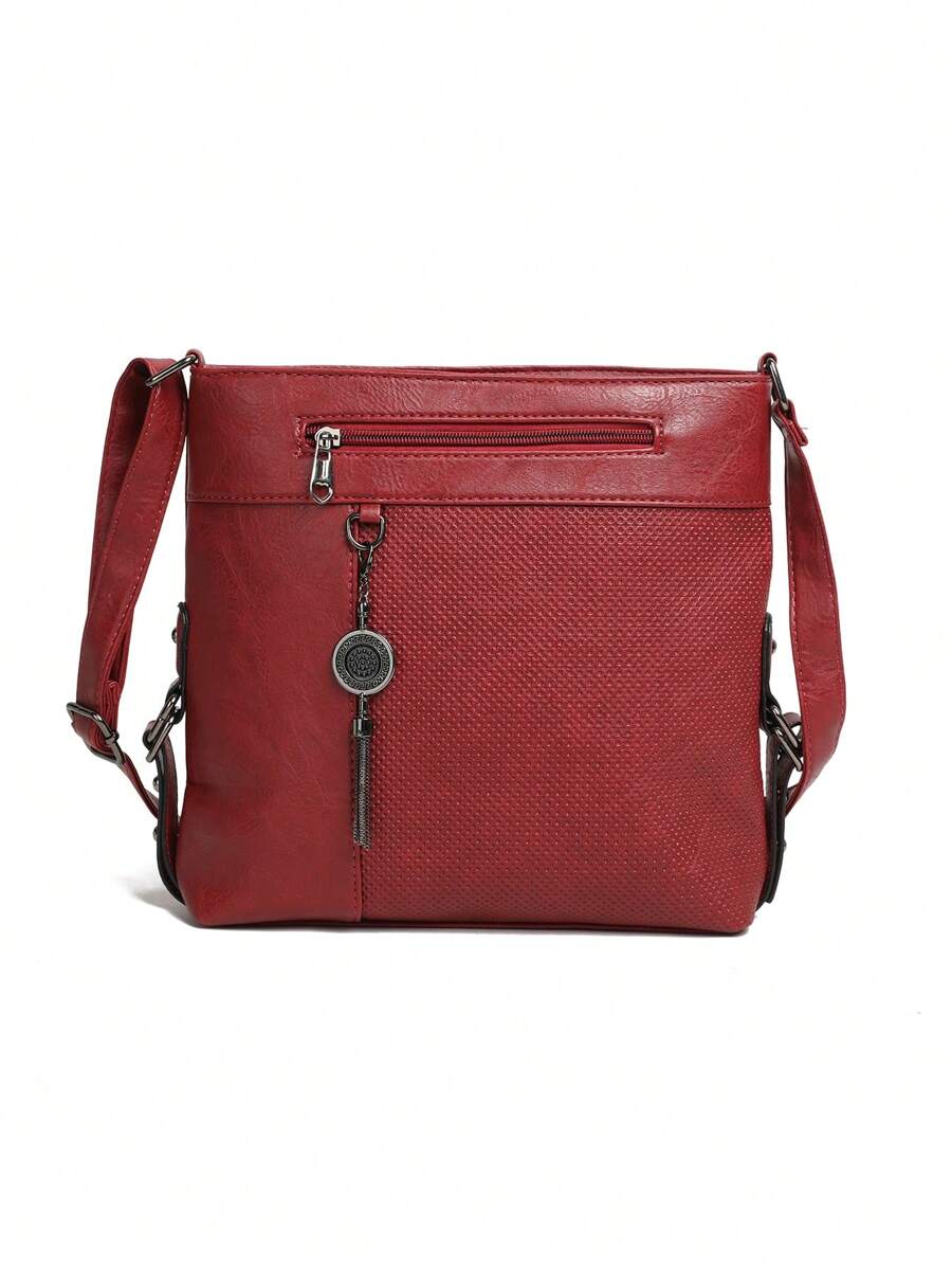 Women Crossbody - 紅色 - 查看 1