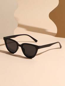 1 件女士超大时尚眼镜，夏季必备品，非常适合驾驶，大镜框打造更纤细的外观，非常适合日常生活和户外旅行配件 - 彩色 - 查看 2