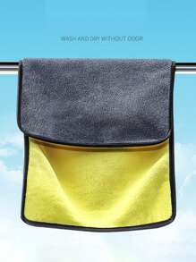 5pcs Car Washing Towel, Car Wiping Towel, Car Wiping Cloth, Absorbent Cleaning Towel - Multicolor - View 8