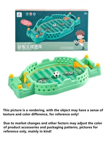 1入組迷你雙人桌上足球遊戲套組 - 藍色 - 查看 3