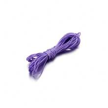 10m/Lot 26 Color Leather Line Waxed Cord Thread String Strap Necklace Rope For Jewelry Making DIY Bracelet Supplies - Mauve Purple - View 10