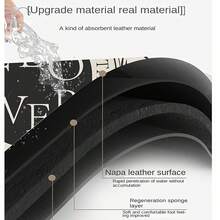 1入擴充式風鈴花朵帶微笑兔紋排水墊/碗碟烘乾墊/水槽防濺板/自粘式排水墊/防滑排水墊,由珪藻泥製成,適用於廚房和浴室 - 綠色 - 查看 6