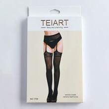 Short Stockings 3 Pieces - Black-20 - View 3