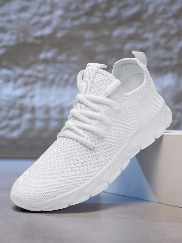 Breathable white sneakers hotsell