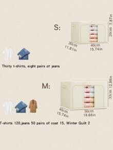 Thùng lưu trữ - Màu be - Xem 2