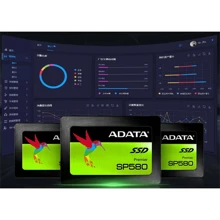 Adata Sp580 Ssd 120gb 240gb 2.5英寸sata Hdd硬碟hd Ssd筆記型電腦480gb 960gb Ssd便攜式電腦 - 彩色 - 查看 4