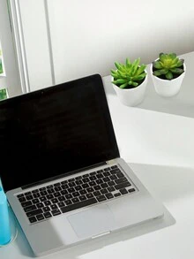 4入組小型人工多肉桌上植物,假多肉植物,搭配盆栽,適用於家庭辦公室和花園裝飾 - 綠色 - 查看 6