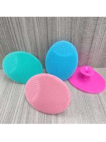 4pcs Baby Bath Brushes, Including Newborn Scalp Scrubber, Advanced Silicone Baby Scalp Massaging And Exfoliating Brush, Multi-Function Baby Bath Must-Have - Multicolor - View 2