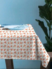 1pc Waterproof Nordic Style Ins Rectangular Tablecloth With Floral Print, For Home & Picnic & Coffee Table - BDK-z7078 - View 4