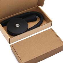 1入組前裝式洗衣機門撐和門止，磁性柔軟洗衣機與烘乾機門支撐器，使洗衣機門開啟以便風乾（黑色，白色） - 黑色 - 查看 10